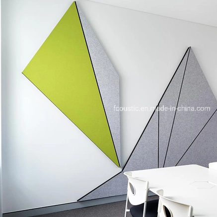 Decorative Soundproof Pet Board Felt Acoustic Panels Polyester Acoustical Wall Panel