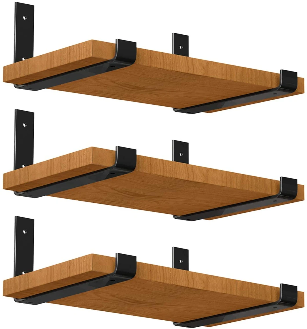 Shelf Brackets Concealed Wood Shelves I Metal Solid Steel Supports Wall Mounted Blind Hidden Invisible Floating Shelf Brackets